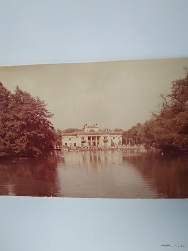 Открытка (почтовая карточка) "Warszawa. Palac w Lazenkach", 1986 г, Польша, Polska