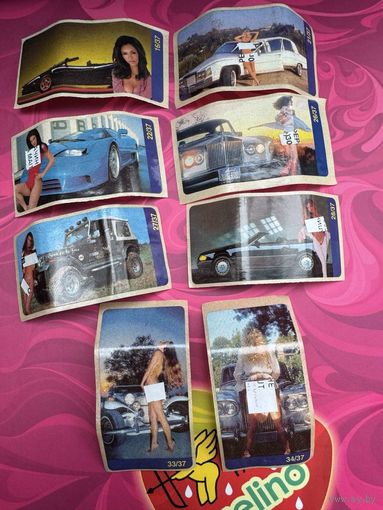 8  наклеек Автоледис Autoledies