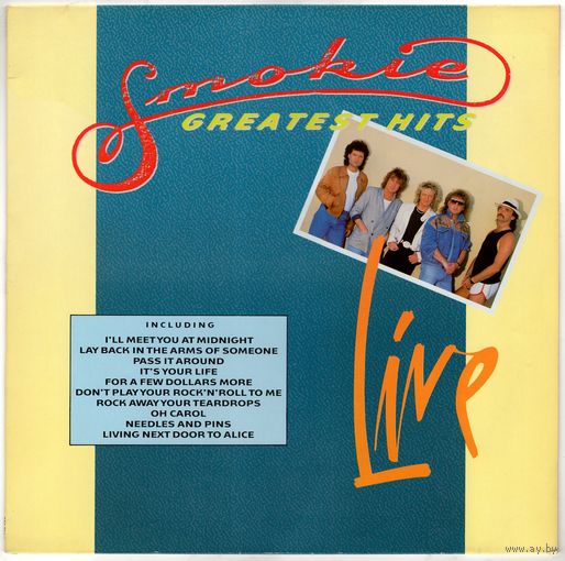 LP Smokie 'Greatest Hits Live'