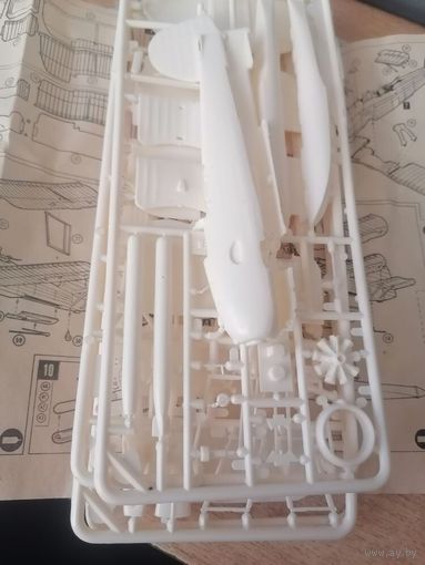 Сборная маштабная "-модель самолета. " Свордфиш" МК-1.Торпедоносец.ВМС ВЕЛИКОБРИТАНИИ