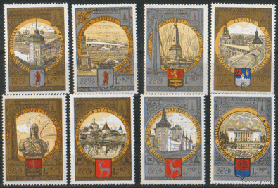 Заг. 4838/45. 1978. ОИ-80. Спорт. Архитектура. Туризм по Золотому кольцу. ЧиСт.