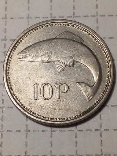 10 пенсов Ирландия 1993 год