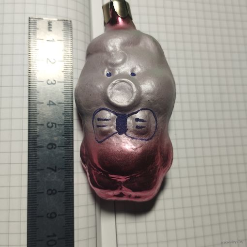 Елочная игрушка Поросенок