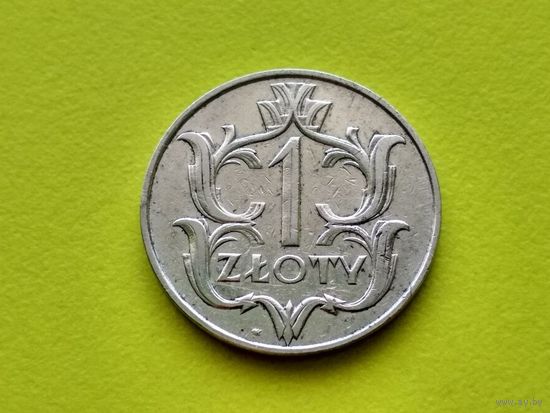 Польша. 1 злотый 1929. (1). Торг.