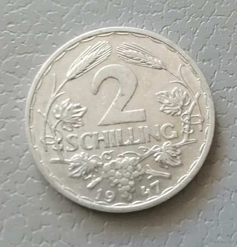 2 шиллинга 1947 г.