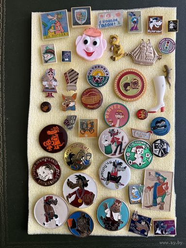 Значки детские с рубля