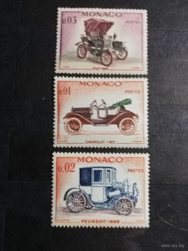 Монако 1961 Старинные автомобили