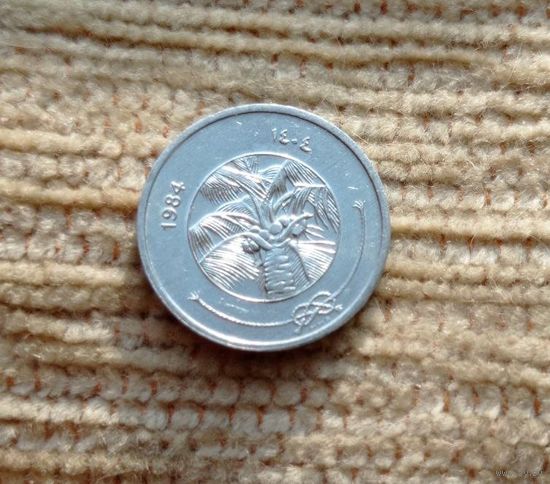 Werty71 Мальдивы 1 лаари 1984 лари Мальдивские острова