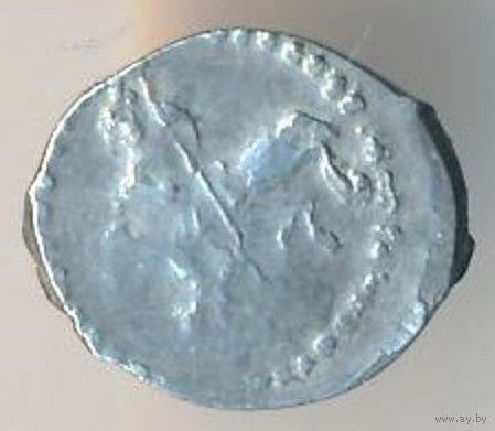 Денга ~1425-1462 Василий II Васильевич Всадник/подражание _состояние VF