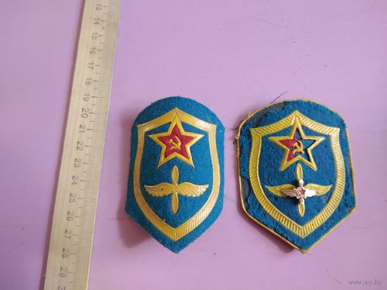 Нашивки. Инженерно-техническая авиационная служба СССР. 2 штуки