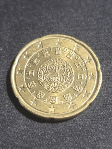 Португалия 20 евроцентов 2009