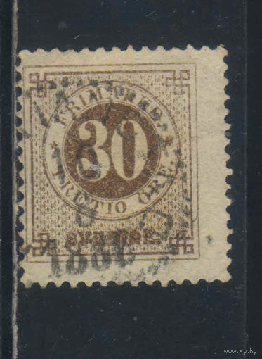 Швеция 1872 Номинал Стандарт #24В
