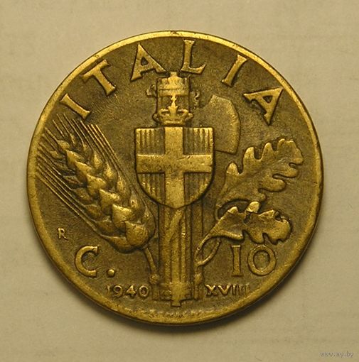 Италия, 10 Чент. 1940