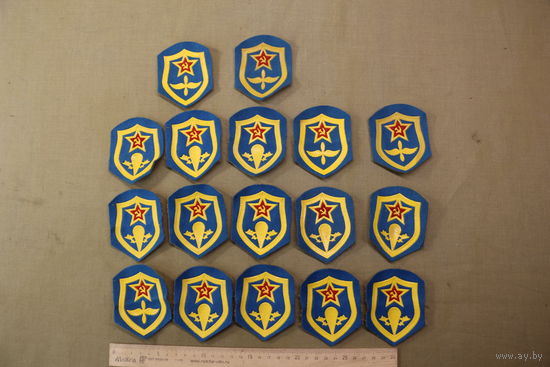 Шевроны ВДВ, ВВС, СССР. одним лотом. Распродажа коллекции вещей. С РУБЛЯ! АУКЦИОН!