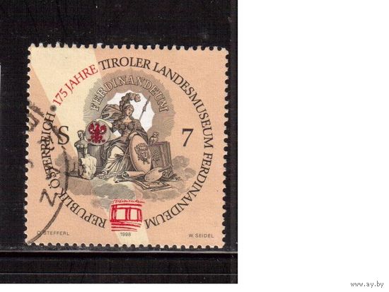 Австрия-1998,(Мих.2253) гаш., Искусство, Музей, Литография, Герб