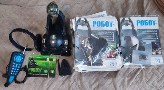 Сборная модель Робот шпион + журналы