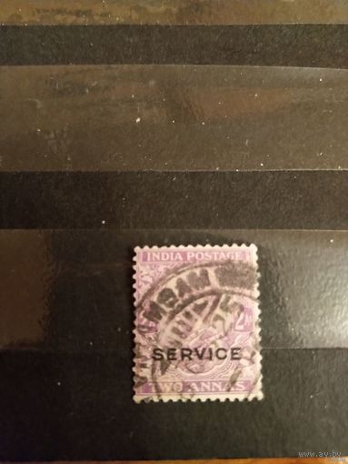 1911 Британская колония Индия служебная король (4-13)