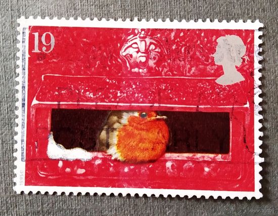 Марка Великобритания 1995 год Рождество