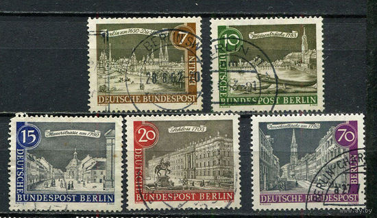 Западный Берлин - 1962 - Архитектура - 5 марок. Гашеные.  (LOT Gy25)-T3P29