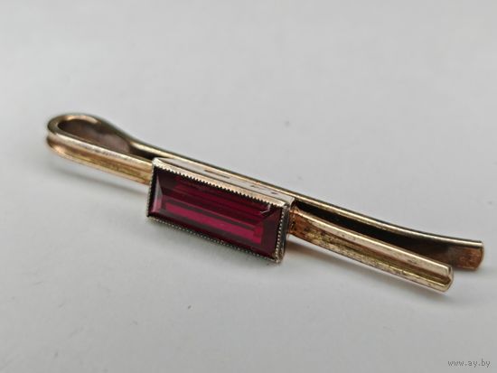 Зажим для галстука Серебро 875 пр. (ОРС) СССР