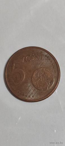 Франция 5 евроцентов 2012