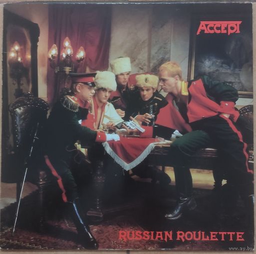 ACCEPT - Russian Roulette 86 RCA Germany VG++/VG+