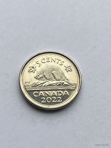 5 центов 2022 г., Канада