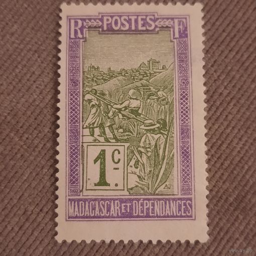 Мадагаскар 1908. Французская колония