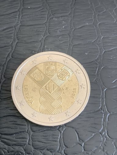 Литва 2 евро 2018 государства Балтики