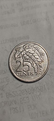 Тринидад и Тобаго 25 цент 2012