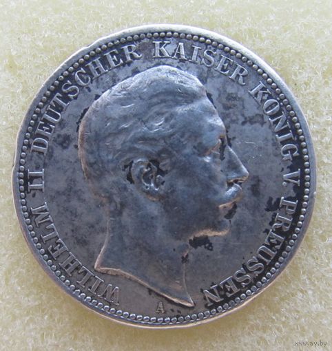 Все лоты с рубля.3 марки 1908 г.А,Германия