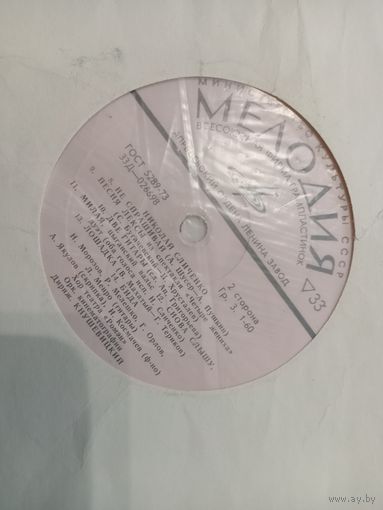 Виниловая пластинка