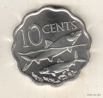 Багамские острова 10 цент 2007