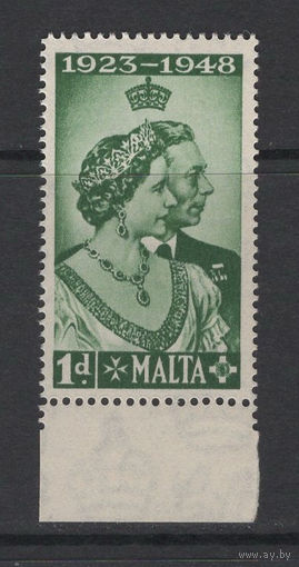 Мальта 1949** Свадьба, George VI (SG 249)