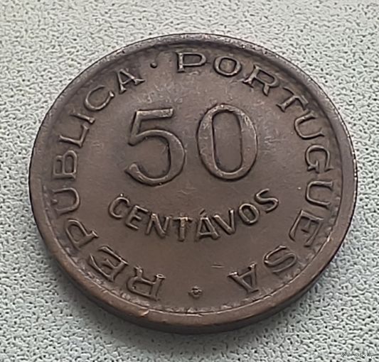 Ангола 50 сентаво, 1961  6-11-19