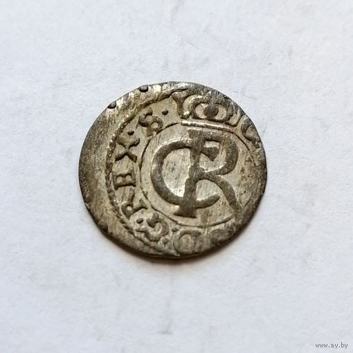 Солид 1660-65 Шведская Ливония. В блеске.