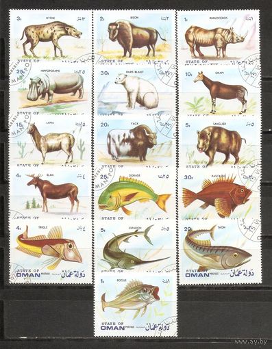 КГ Оман 1972 Фауна