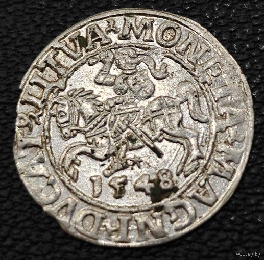 Литва 1/2 гроша, 1548 года. Сигизмунд II Август