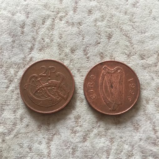 Ирландия, 2 пенса 1996