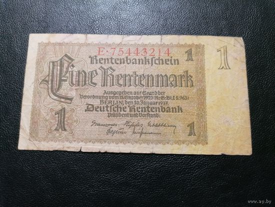 Германия 1 марка 1937