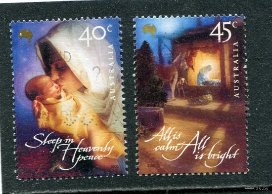Австралия. Рождество 2000, зубцовка