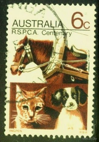 Австралия - 1971 [Mi. 468] Гашеная (AU11)