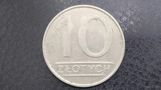 10 злотых 1987 года.