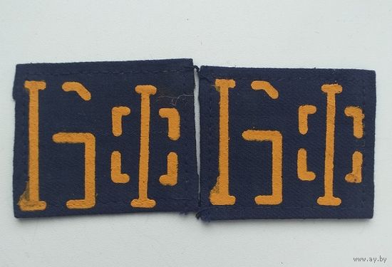 Погончики 1960-70 годов матросов Балт.флота ВМФ СССР на рабочее платье