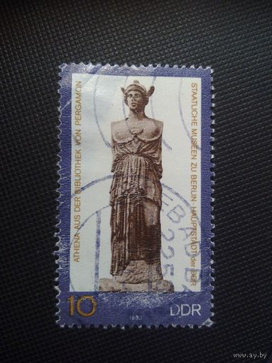 ГДР. Афина. 1983г. гашеная
