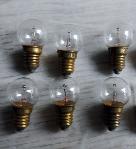 Лампа накаливания ОП-8-9 (СЦ-80) 8В, 9Вт