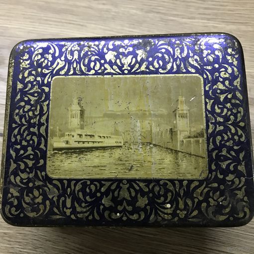 Коробка жесть 1950-е годы.