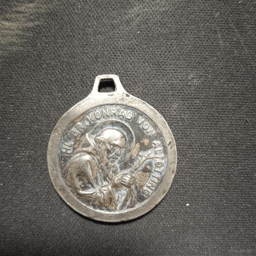 Медальон католический (брат Конрад из Альтёттинга)