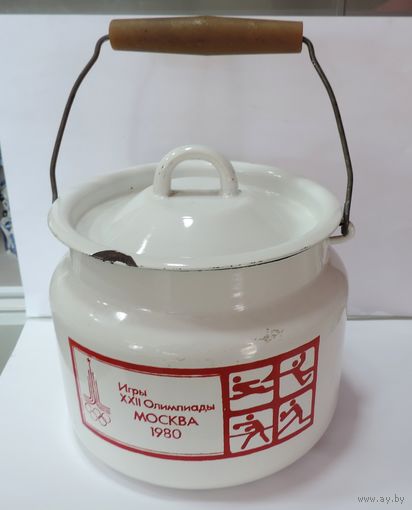 Бидон на 2 литра "Олимпиада 80" СССР.