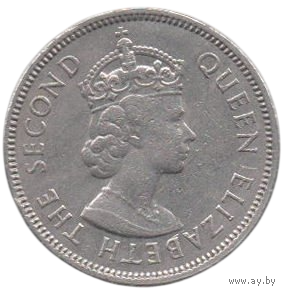 Коронная Колония Гонконг. 50 центов 1968.
